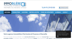 Desktop Screenshot of ipf-immo.fr